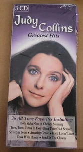 Judy Collins Greatest Hits - 36 All time Favorites - 3 CDs Box Set - NEW/ Sealed - Picture 1 of 7