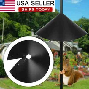 12 in Wrap Around Squirrel Baffle Bird Feeder Squirrel Proof Wrap Tools NEW - Picture 1 of 10