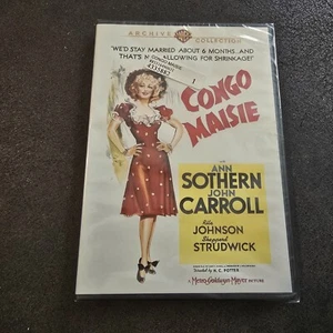 CONGO MAISIE 1940 Ann Sothern Warner Archive DVD New Sealed - Picture 1 of 13