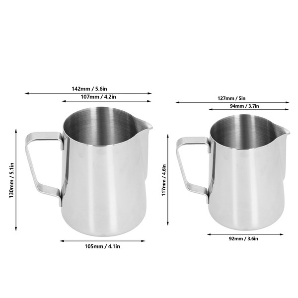 Milk Frother Food Grade Stainless Steel Coffee Blender Electric Whisk With Three Photo Related