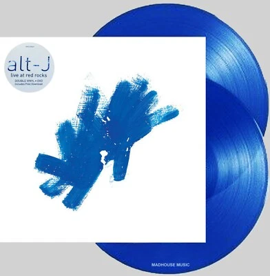ALT-J LP x 2 Live At Red Rocks Double BLUE Vinyl + DVD + Downloads New SEALED - Image 1 of 4