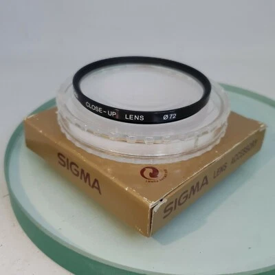 SIGMA 72mm Close-up accessory lens, boxed in original carton good condition.#612 - Image 1 of 4