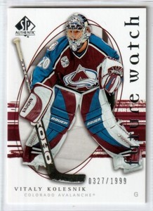 2005-06 SP Authentic Future Watch #258 Vitaly Kolesnik RC 0327/1999