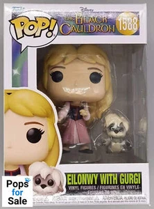 1588 Eilonwy with Gurgi - Disney The Black Cauldron Funko POP - Brand New - Picture 1 of 3
