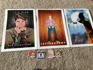 19*13 Letterkenny Posters Lot Signed - Picture 1 of 5