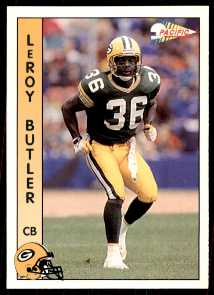 1992 Pacific LeRoy Butler Football Cards #99 - Image 1 of 2