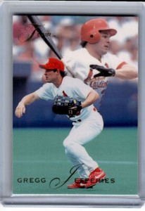 1993 Fleer Flair Gregg Jefferies #121