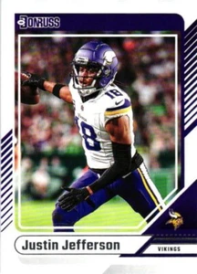 2024 Donruss Justin Jefferson #215 Vikings Football - Bild 1 von 2