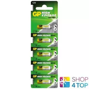 5 GP A27 BATTERIA ALCALINA SUPER ALTA TENSIONE MN27 12V NO MERCURY 5BL 2025 NUOVA - Foto 1 di 1