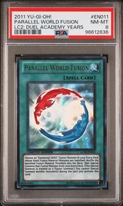 Yugioh - Parallel World Fusion (Ultra Rare) (Limited Edition) - PSA 8  - Picture 1 of 2