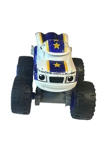 Blaze And The Monster Machines Darington 2014 - White & Blue With Stars - Picture 1 of 6