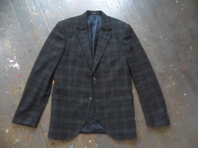 Chaqueta Blazer TIGER OF SWEDEN Jamot Para Hombre (UE) 50 Doble Ventilación Mezcla Lana Cuadros Foto 1 de 4