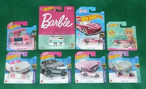 Hot Wheels Barbie Bundle 3x Corvettes, Camper, Kool Kombi, GMC Hummer + 2 more - Picture 1 of 24