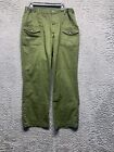 Boy Scouts Of America Pants Green 36 36 Mens Cargo Pockets Snap