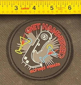 Firearms Logo GET HAMMERED Tactical Patch Shot Show Patch - Bild 1 von 1