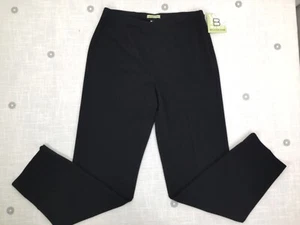 Belongings Black Lightweight Stretch Dressy Slacks Pants Womens Sz 10 NWT - Picture 1 of 8