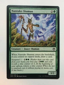 MTG Iconic Masters Nantuko Shaman 176 quasi nuovo/m - Foto 1 di 1