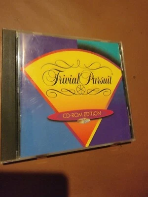 1996 Trivial Pursuit Windows CD-ROM Edition Hasbro Interactive Horn Abbot, Ltd. - Image 1 of 4
