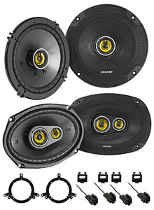 Kicker 46CSC Front + Rear Speaker Replacement Kit For 2002-2006 Dodge Neon - Picture 1 of 11