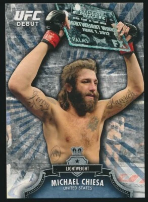 MICHAEL CHIESA #31 2012 Topps UFC Bloodlines RC ROOKIE - Image 1 of 2