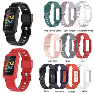 For Fitbit Charge 5/4/4SE/3/3SE Armor Strap Wristband Integrated Strap Accessory - Picture 1 of 20