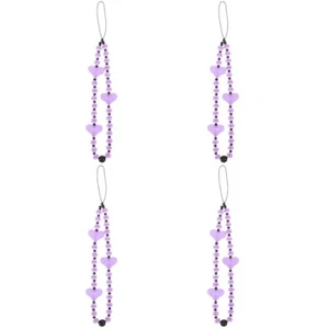 4 Pack Mobile Phone Chain Miss Cell Decoration Cellphone Charm Strap - Zdjęcie 1 z 12