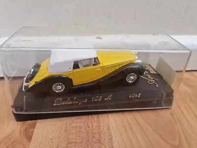 1/43 Solido Età D'O - Classico Delahaye 135M Giallo Pressofuso Auto Rif. 4048 - Immagine 1 di 3