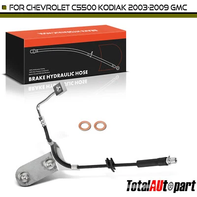Brake Hydraulic Hose for Chevrolet C5500 Kodiak GMC C5500 Topkick Rear Left Side - Image 1 of 4