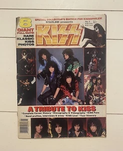 Starline Magazine Presents KISS. A tribute to KISS. 8 Giant pull out posters VTG - Picture 1 of 17
