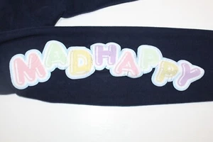 Madhappy Sweats Navy Blau French Terry Jogginghose Damen M Spellout Jogger - Bild 1 von 8