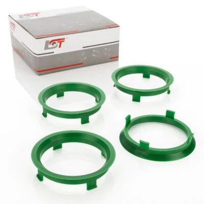 4X Distanz Ringe Zentrierringe Verde Alufelgen Ø 64,1 Mm - Ø 71,6 Mm Per MAZDA - Immagine 1 di 4