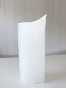 KAISER West Germany Vase, Blumenvase in weiß, Vintage - Bild 1 von 3