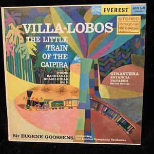 VILLA-LOBOS Little Train of Caipira GINASTERA, Goossens EVEREST SDBR-3041 BELOCK - Picture 1 of 3