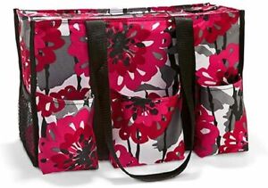 Thirty one zip top Organizing Utility tote shoulder bag 31 in Bold Bloom