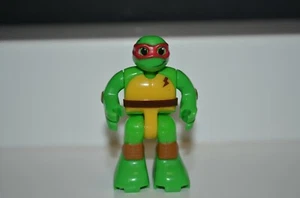 2015 TMNT Mega Bloks Half-Shell Heroes RAPH Raphael Mini Figure Turtle  - Picture 1 of 2