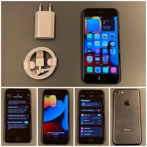 Apple iPhone 7 - 32 Go Noir (Désimlocké) + Accessoires NEUFs + + Batterie 85%🔋 - Photo 1/18