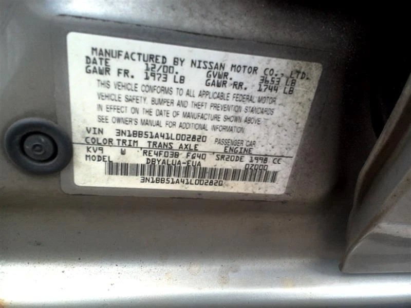 Coolant Reservoir Fits 00-03 SENTRA 564862 Foto 1 de 4