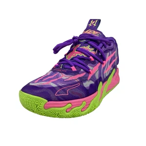 PUMA x LAMELO BALL MB.03 Toxic Mens Size 7 Basketball Shoes Purple Green - Picture 1 of 13