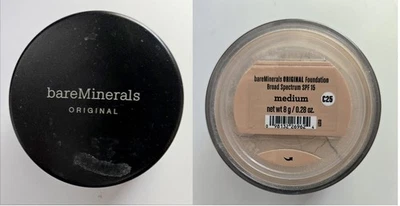 New bareMinerals Original Loose Powder Foundation SPF 15 MEDIUM C25 8g - Image 1 of 3