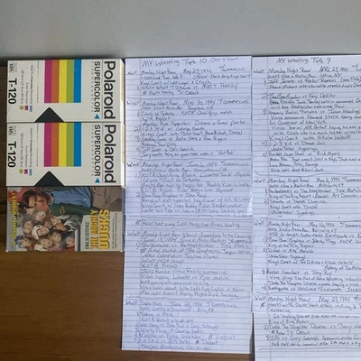 WWF 1994 Raw Superstars Roddy Piper Undertaker Duane Gill VHS lot Mighty Ducks - Image 1 of 4