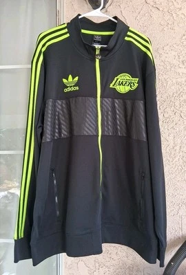 Adidas Los Angeles Lakers Electricity 2013 Track Jacket 2XL - Image 1 of 4