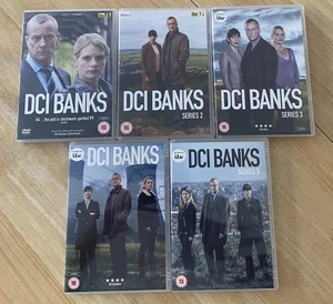 DCI BANKS Seasons 1 -5 DVD Job Lot - Series 1,2,3,4,5 Stephen Tompkinson VGC - Bild 1 von 6