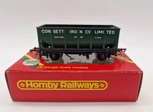 Hornby R232 vagón de mineral en funcionamiento, hierro Consett - calibre OO - en caja - Imagen 1 de 11