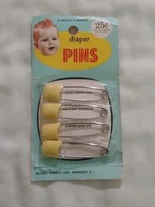 VINTAGE WINDELNADELN 4ER SET GELB RELIANCE PRODUCTS CORPORATION - Bild 1 von 3