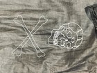 Antique IOOF Odd Fellows Torch Bearer Robe SKULL CROSSBONES Mask Hood Ceremonial