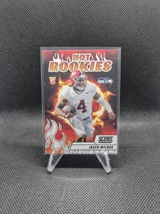 2025 Score Jalen Milroe Hot Rookie Insert RC Seahawks! - Bild 1 von 2