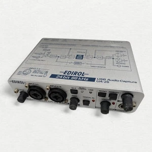 Roland Edirol UA-25 USB Audio Capture MIDI Interface 24Bit 96kHz UA25 - Picture 1 of 8