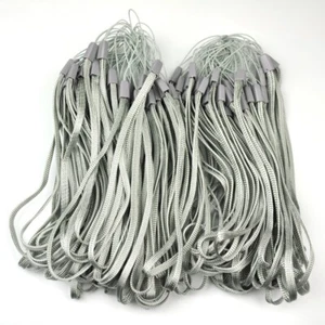 100Pcs Wrist Strap Lanyard for Cell Phone Mp3 DC Grey - Picture 1 of 3