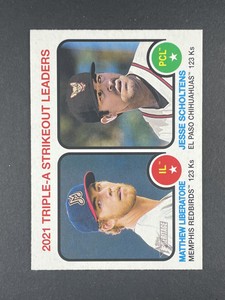 2022 Topps Heritage Minor League Jesse Scholtens / Matthew Liberatore #62