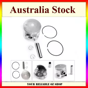 YAMAHA DT175 1982-2010 STANDARD PISTON KIT 66mm RINGS PIN CLIPS - Picture 1 of 4